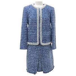 kate spade Gabrielle Tweed 2way Set Blue