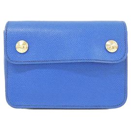 Hermès Hermes Cuir Chevre Mysore Gürteltasche Blau