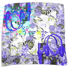 Autre Marque-Carving Tribes × Madoka Hoshikaze Tropical Scarf Limited-Blue,Multiple colors