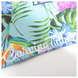 Autre Marque-Carving Tribes × Madoka Hoshikaze Tropical Scarf Limited-Blue,Multiple colors