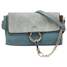 Sac à bandoulière Chloé Faye Vert
