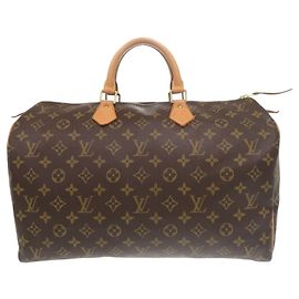Louis Vuitton Speedy 40 Monogram Handtasche Braun Monogramm