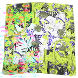 Autre Marque-Carving Tribes Grace Continental Tropical Scarf Scarf (Limited)-Multiple colors,Yellow