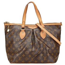 Borsa Louis Vuitton Monogram Palermo PM Marrone