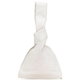 Bolsa Miniza Twist da Bottega Veneta Branco