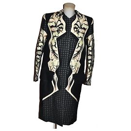 Pull Peter Pilotto For Target - Imprimé Floral Abstrait Gris Et Bleu, Taille XS - Neuf Jamais Porté