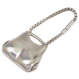 Charm per borsa argento Chanel Argento