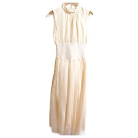 Autre Marque Vestido Michell Macaron Bege