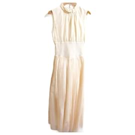 Autre Marque Michell Macaron Kleid Beige