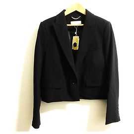 Michael Kors Crepe Jacket Black
