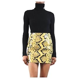 Saint Laurent-Black turtleneck knit sweater - size XS-Black