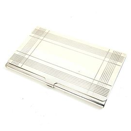Tiffany & Co Tiffany Sterling Silver 925 Card Case Silvery