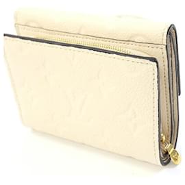 Louis Vuitton-Carteira Metis Compact Tri-fold em Monograma Empreinte Louis Vuitton-Cru