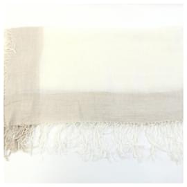 Autre Marque-Brunello Cucinelli Cashmere Stole-Beige,Cream