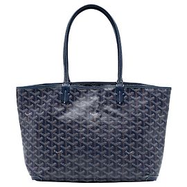 Goyard Bleu Goyardine Artois PM Bleu Bleu Marine