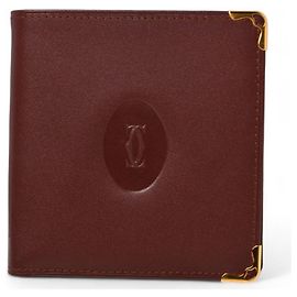 Portafoglio bi-fold Cartier Must de Bordeaux Bordò