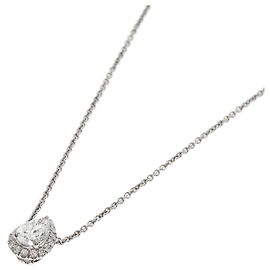 Colar de diamante micropavé em forma de pêra Harry Winston Outro