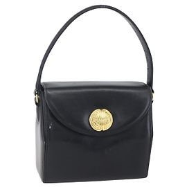 Givenchy Vintage Handbag Leather Black