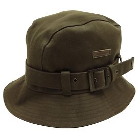 NEW LOUIS VUITTON BOB HAT SIZE 58 IN BROWN COTTON CHECKERED INTERIOR Brown