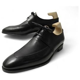 NEUF CHAUSSURES DERBIES JOHN LOBB WREY 7000 LAST 12 46 CUIR + EMBAUCHOIRS Noir
