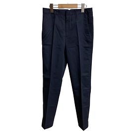 Pantaloni in misto lino MARC BY MARC JACOBS Blu Blu navy