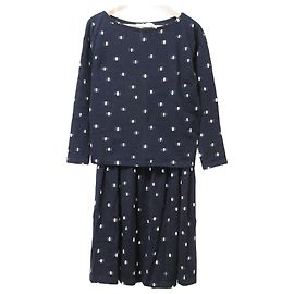 Autre Marque Set Jacquard a Pois Sally Scott Blu Blu navy