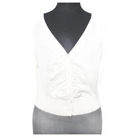 Max Mara SPORTMAX Geraffter Strickcardigan Beige