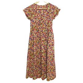 Autre Marque Rayon-Kleid mit Blumenmuster SOULEIADO Rot Andere