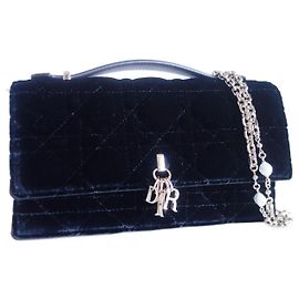 Borsa My Dior Velluto Nero 2025 Nero