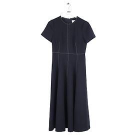 Blaues Lk Bennett Eugene Kleid aus Polyester Blau