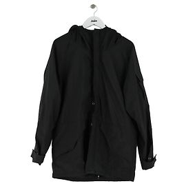 Schwarzer Mantel aus Polyester von Iro Schwarz