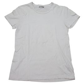 Camiseta de manga corta con cuello redondo Moncler Blanco