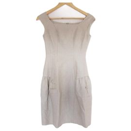 Autre Marque Robe en lin Rene Beige