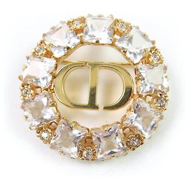 Spilla in oro PETIT CD Christian Dior D'oro