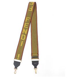 Fendi 8AV386 Strap You Logo Leather Shoulder Multicolore Other