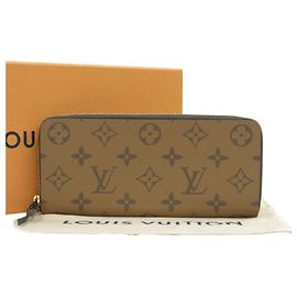 Louis Vuitton Monogram Reverse Long Wallet Monogram