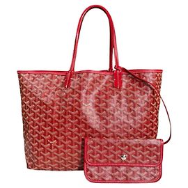 Borsa Tote Goyard Saint Louis PM Rosso
