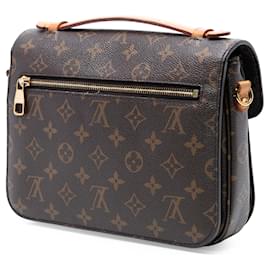 Louis Vuitton-Pochette Metis Monograma Marrom Louis Vuitton-Marrom