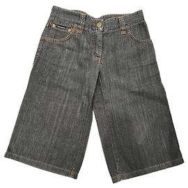 Bermuda Dolce & Gabbana em denim cinza Cinza