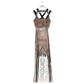 Etro Vestido de seda bege Bege