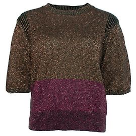 Top de Lurex rosa de Dries van Noten Rosa
