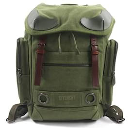 Givenchy-Givenchy Men's Khaki Military Drawstring Backpack-Khaki