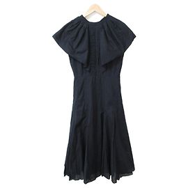 Autre Marque Robe à col évasé CELFORD Bleu Bleu Marine