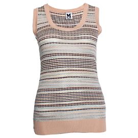 Canotta a righe Missoni Marrone Carne