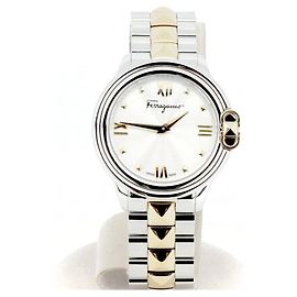 Salvatore Ferragamo Studmania Acier Inoxydable Doré