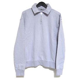 Dior Homme bestickter Baumwoll-Half-Zip-Sweatshirt Lila