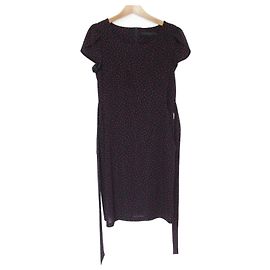 Autre Marque ANAYI Square Dot Dress Blue