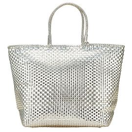 Autre Marque Bolso de alambre ANTEPRIMA Bolsa de plástico Plata