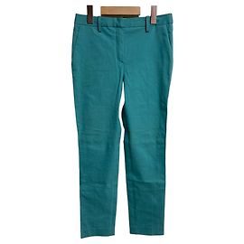 Stretch-Hosen mit niedriger Taille Theory Blau