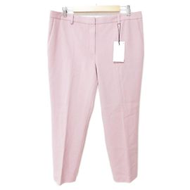 Calça Stretch Double 3 Treeca 4 J da Theory Rosa